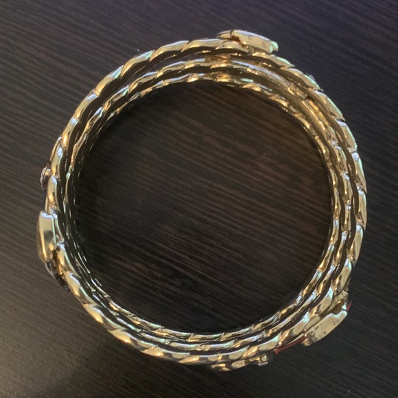 Lily Pulitzer Tri-Color Anchor Bangle - Picture 4 of 10